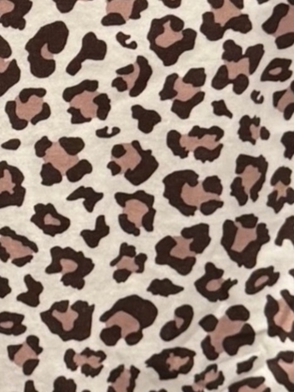 NWOT Lightweight Animal Print Halter Keyhole Tee PTP 21 - Picture 4 of 11